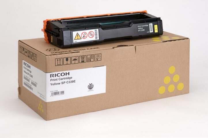 Ricoh Original Type SP C220E Toner gelb 2.000 Seiten (406106) für SP C240DN/SF Ricoh Original Type SP C220E Toner gelb 2.000 Seiten (406106) für SP C240DN/SF